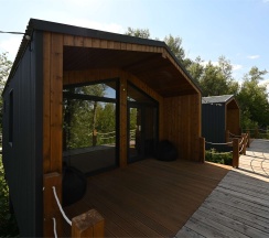 Мини-Барнхаус "Мальдивы" без террасы в Река & Песок