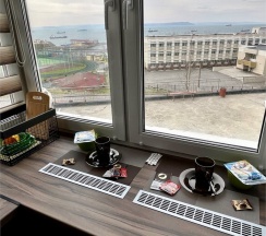Семейный номер с видом на море в Pallada