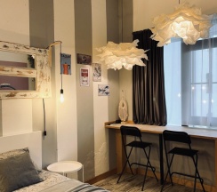 Двухместный люкс Comfort с видом на город (двуспальная кровать) в Loft