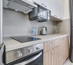 Двухместный люкс с видом на город (двуспальная кровать) в Business apartments