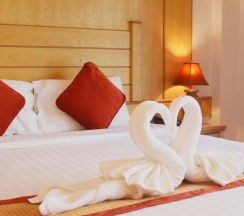 Двухместный номер Superior с видом на бассейн двуспальная кровать в Baan Boa Resort