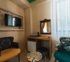 Двухместный люкс двуспальная кровать в La Casa Cave