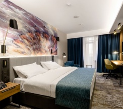 Двухместный номер Comfort Deluxe двуспальная кровать в City