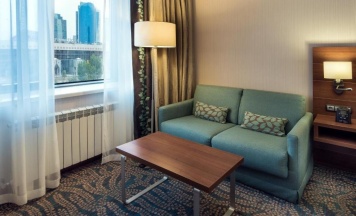 Двухместный номер Superior двуспальная кровать в Hilton Garden Inn Astana