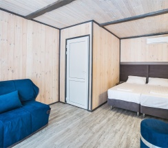 Двухкомнатный 4х местный семейный в Лотос