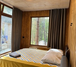 Трёхместный номер с террасой и панорамными окнами в 7 Небо