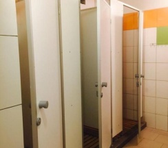 Номер эконом с 2 односпальными кроватями (2 этаж) в Ежик