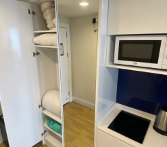 Трёхместная студия с балконом и с видом на море в Апарт-отель MyGeorgia LLC Orbi City