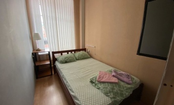 Мини-комната  с двуспальной кроватью (с окном). в Rest Home