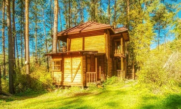 Боковой номер в коттедже в Altai star