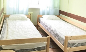 Номер эконом с 2 односпальными кроватями (с завтраком) в Хостел-Дон