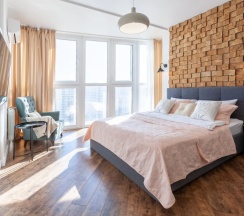 Двухместные апартаменты c 1 комнатой (двуспальная кровать) в RentPlaza