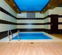 Номер с сауной в цоколе в Avangard Hotel