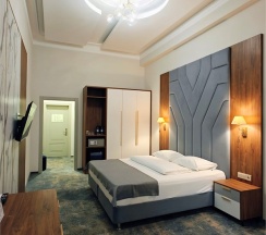 3 этаж I Четырехместный с  двуспальными кроватями в Марис