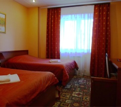 Двухместный номер Евростандарт двуспальная кровать в Демино