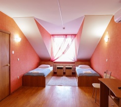 Стандартный двухместный номер с двумя раздельными кроватями в Радуга