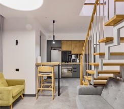 Апартаменты в двух уровнях вид на лес в Park House