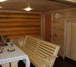 Дом с баней и мангальной зоной в Осетровский пруд