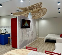 Апартаменты c 1 комнатой в Апартаменты Студия в новом русском стиле
