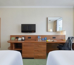 Улучшенный стандартный номер с двумя раздельными кроватями в Hilton Garden inn Kaluga