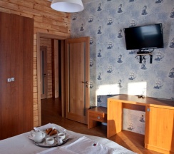 Двухместный номер Superior с балконом и с красивым видом из окна двуспальная кровать в Горизонт патио отель