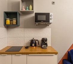 1-комнатные апартаменты студия в Satin Home Apart на улице Кузнецовская