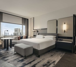 Двухместный люкс Deluxe двуспальная кровать в Hilton Singapore Orchard