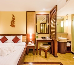Двухместный номер Deluxe Garden Wing 2 отдельные кровати в Duangjitt Resort & Spa
