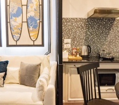 Студия с балконом в Baan 125 Stay