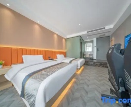 Двухместный номер Privilege (2 отдельные кровати) в Chino Town at Yaowarat Phuket