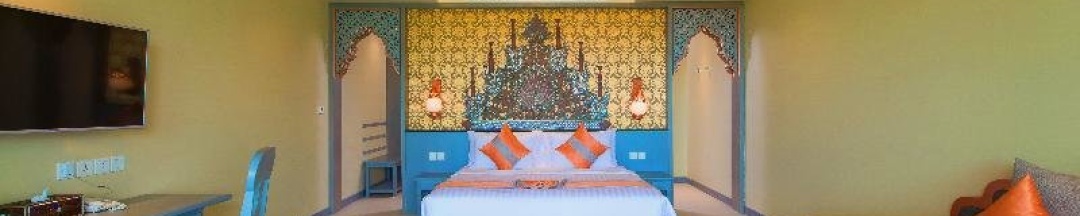 Двухместный номер Deluxe Sea View с балконом 2 отдельные кровати в Maikhao Palm Beach Resort