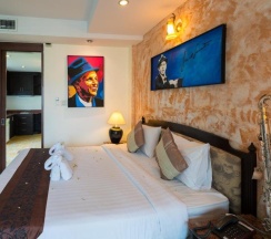 Двухместный номер Deluxe двуспальная кровать в My Way Hua Hin Music Hotel