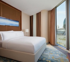 Двухместный люкс Expo c 1 комнатой двуспальная кровать в Hilton Astana