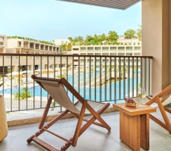 Двухместный номер Superior с видом на бассейн двуспальная кровать в Hyde Bodrum