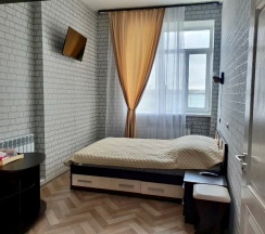 Стандартный номер с полутороспальной кроватью в Советский