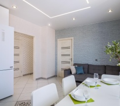 2-комнатные апартаменты студия в Oazis apart (Оазис апарт) на улице Лескова