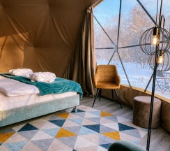 Геокупол Свидание на крыше в Вазуза Лав