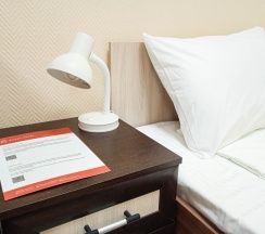 Номер стандарт с 2 односпальными кроватями в Smart Hotel KDO Тюмень