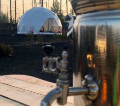 Сфера с 3 односпальными кроватями в Толбачик Кэмп