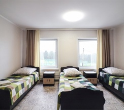 Трёхместный номер без удобств №1 в Кедр Золотой