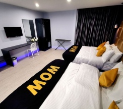 Четырёхместный семейный номер Standard в WOW Hotel Penang