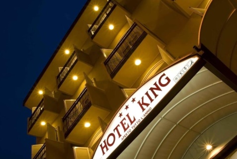 Римини: Отель Hotel King