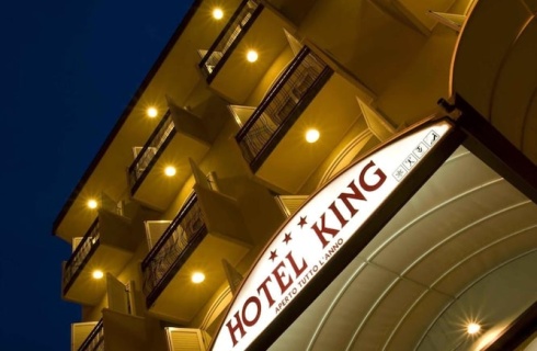 Италия, Римини: Отель Hotel King