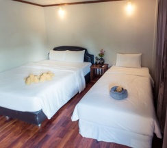 Двухместный номер Deluxe с балконом двуспальная кровать в Lipe Village Resort