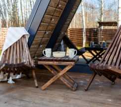Дома A-Frame в Веденье