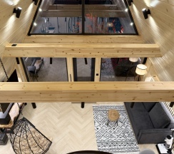 Семейный номер Superior с 2 комнатами в Live Glamp