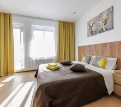 2-местные апартаменты студия в ApartMe на проезде 1-й Предпортовый