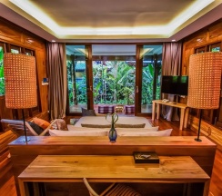 Вилла Deluxe с видом на сад в The Nine Thipthara Klongson Resort