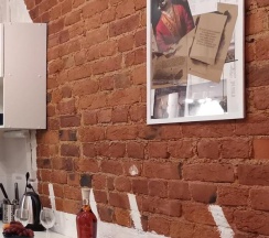 Апартаменты студия стандарт с 1 двуспальной кроватью и диваном в Restop loft apart