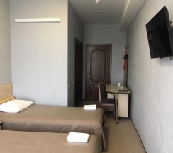 Номер эконом с 3 односпальными кроватями в Славянка